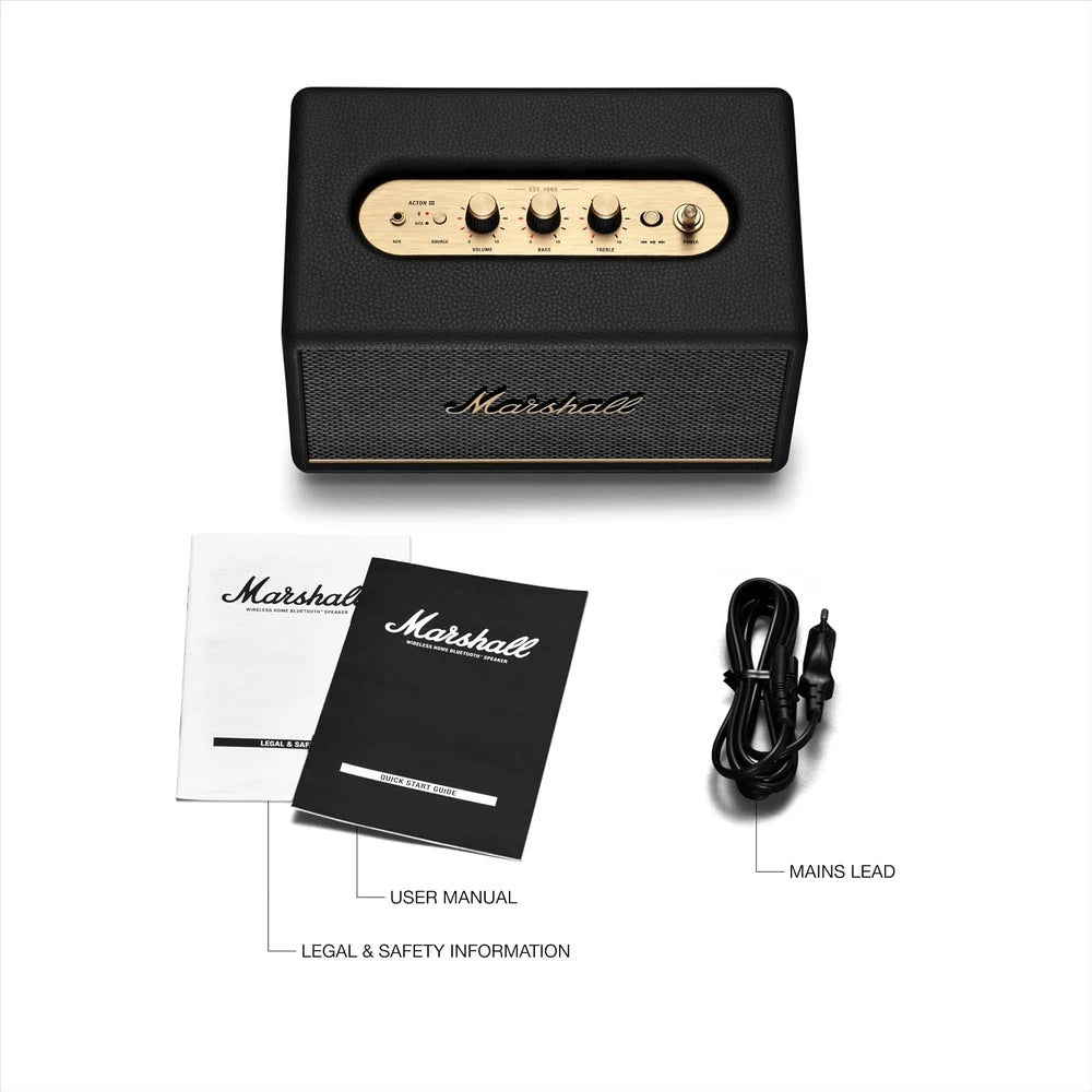 Altavoz Bluetooth Marshall Acton III
