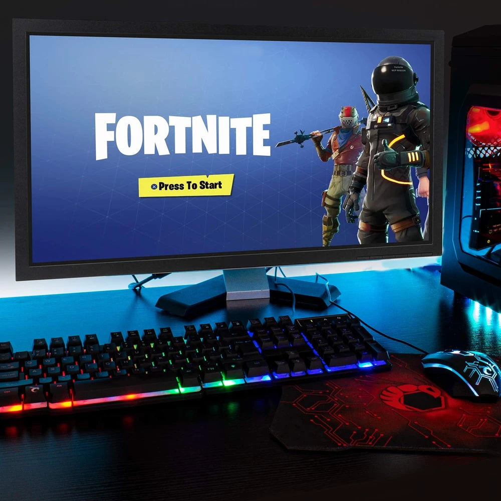 Kit de Teclado Ratón y Auriculares Gaming