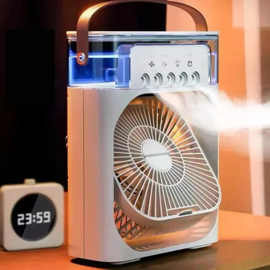 Miniventilador De Aire Acondicionado Portatil
