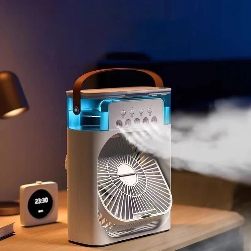 Miniventilador De Aire Acondicionado Portatil