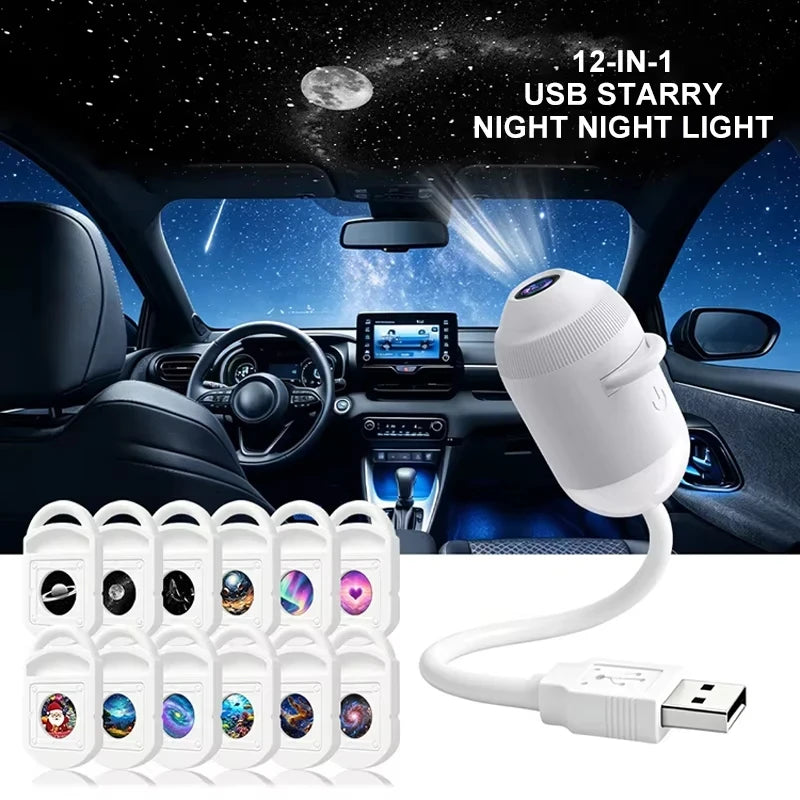 Proyector LED de Estrellas para Coche