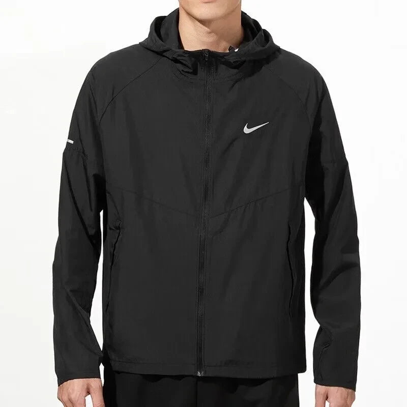 Chaqueta Deportiva con Capucha Nike Miler