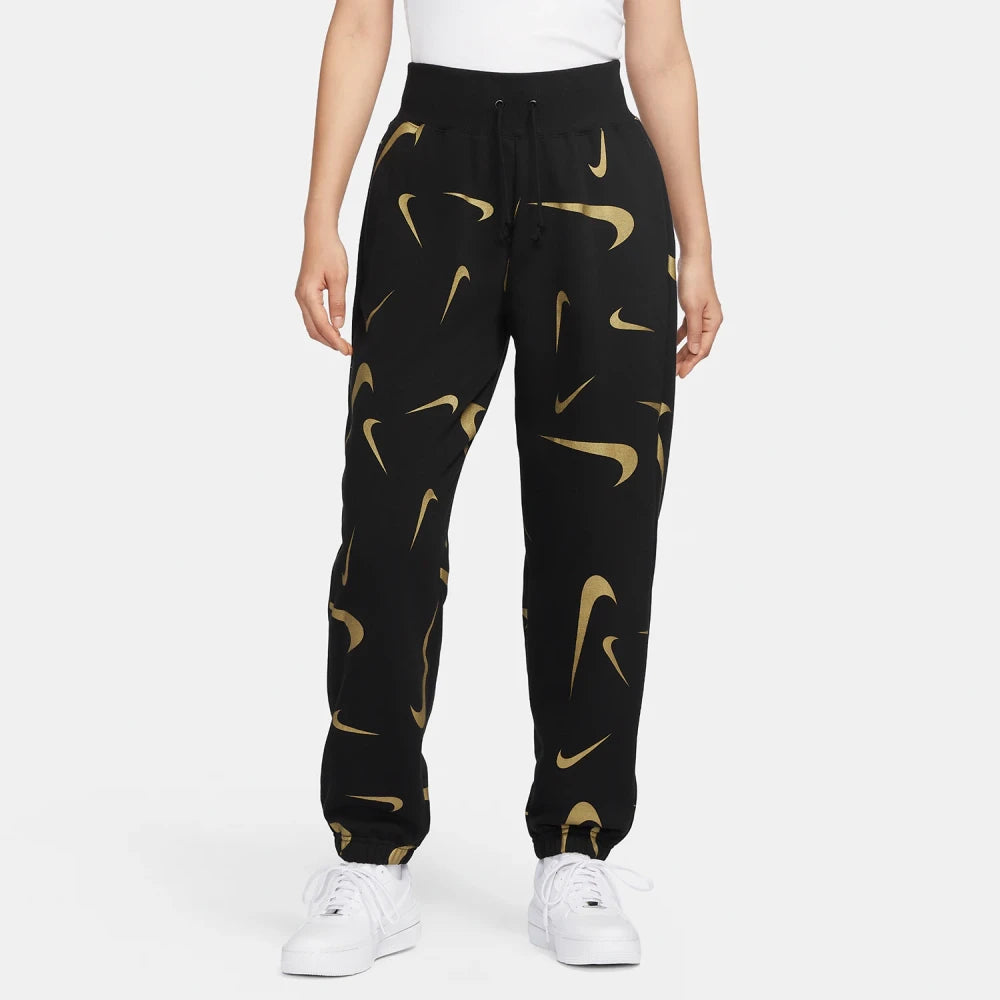 Pantalón Fleece Tiro Alto Mujer