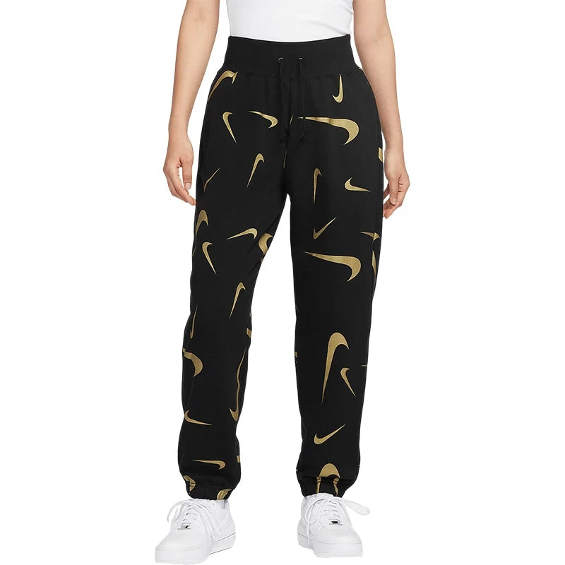 Pantalón Fleece Tiro Alto Mujer