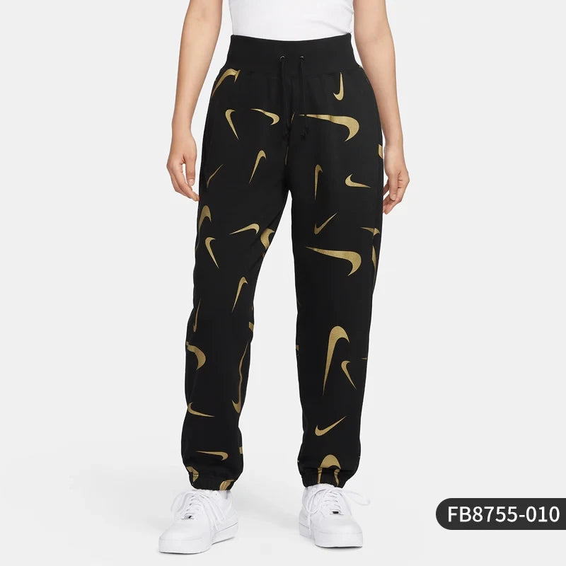 Pantalón Fleece Tiro Alto Mujer