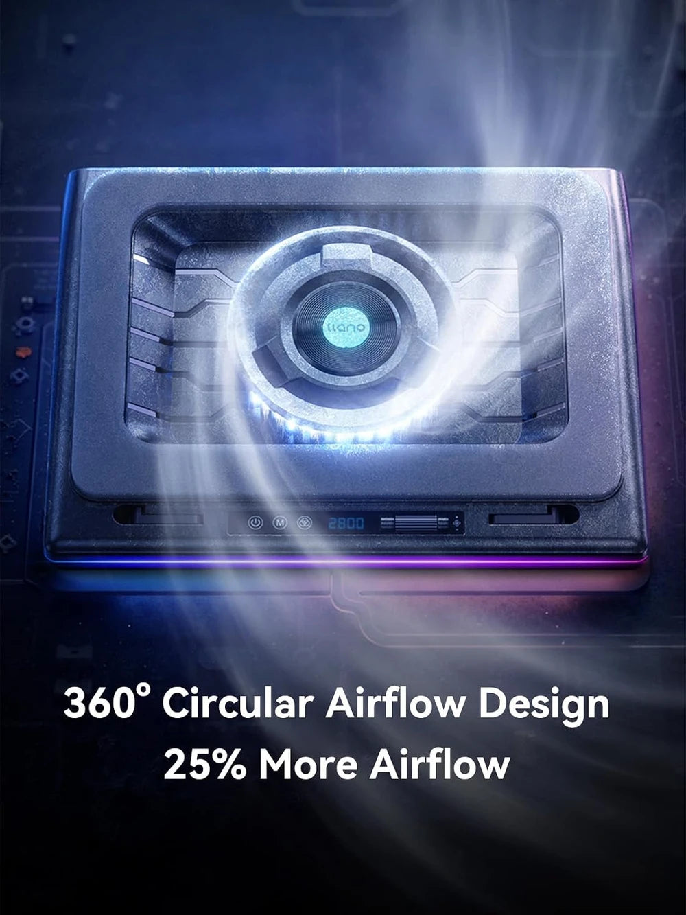 Smart Turbo Laptop Cooling Pad