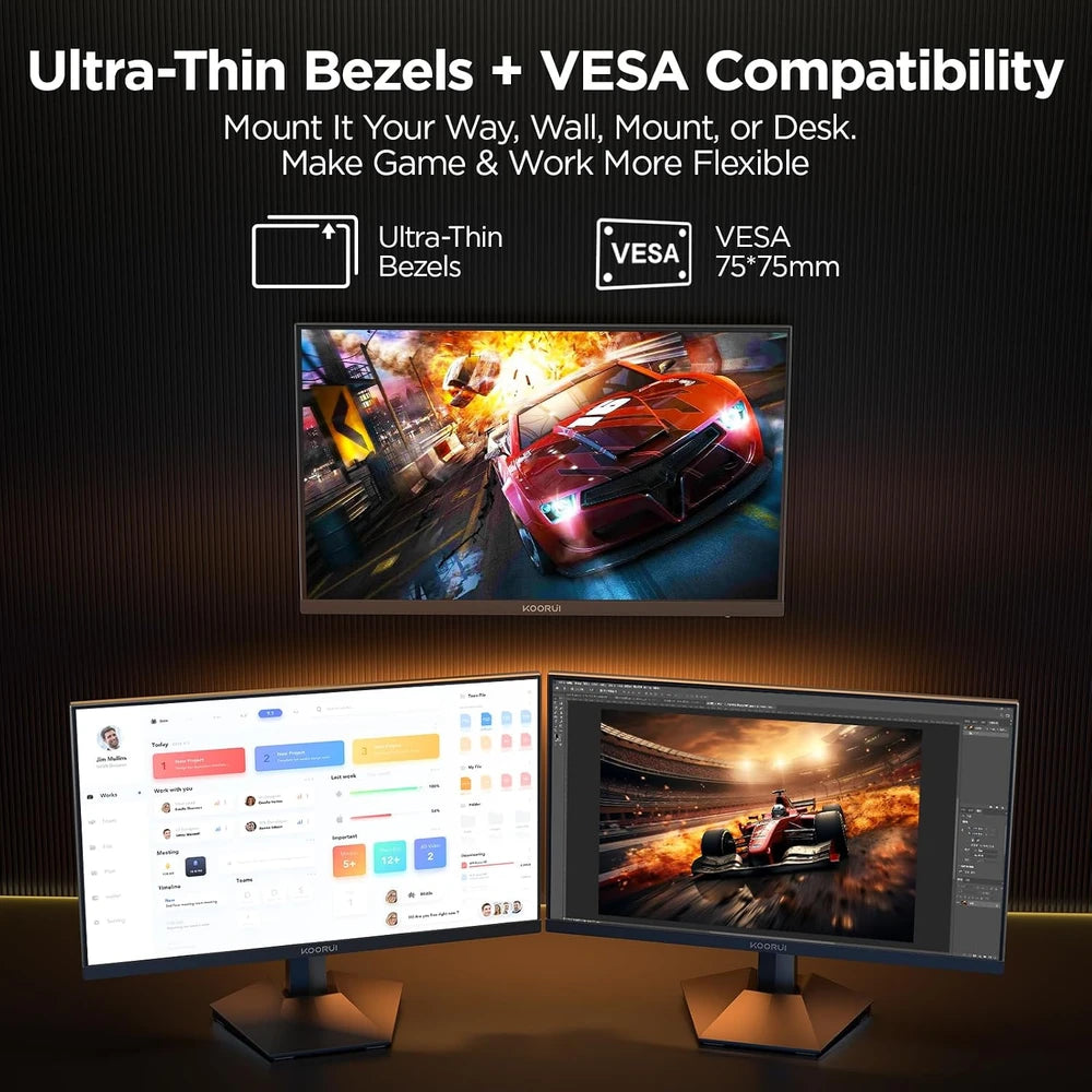 KOORUI Gaming Monitor
