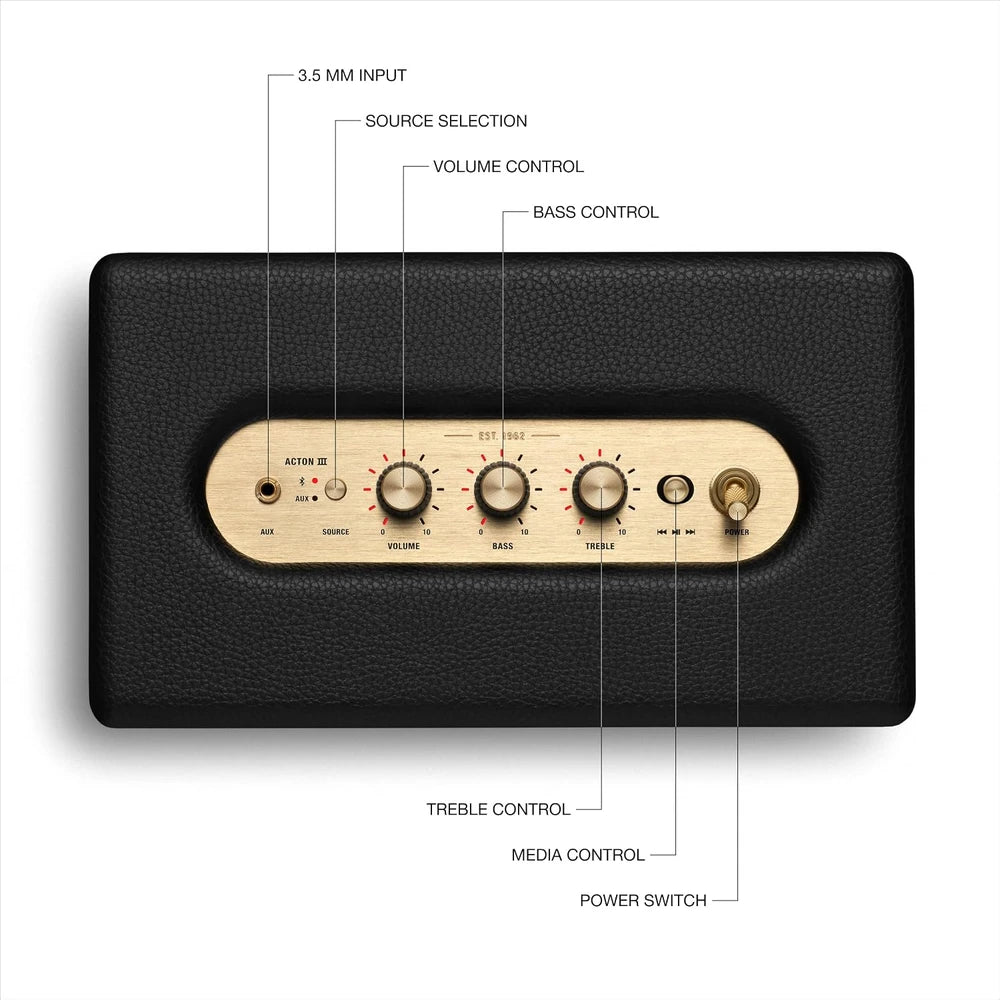 Altavoz Bluetooth Marshall Acton III