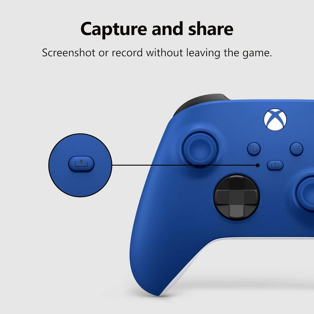 Mando Inalambrico Xbox Azul