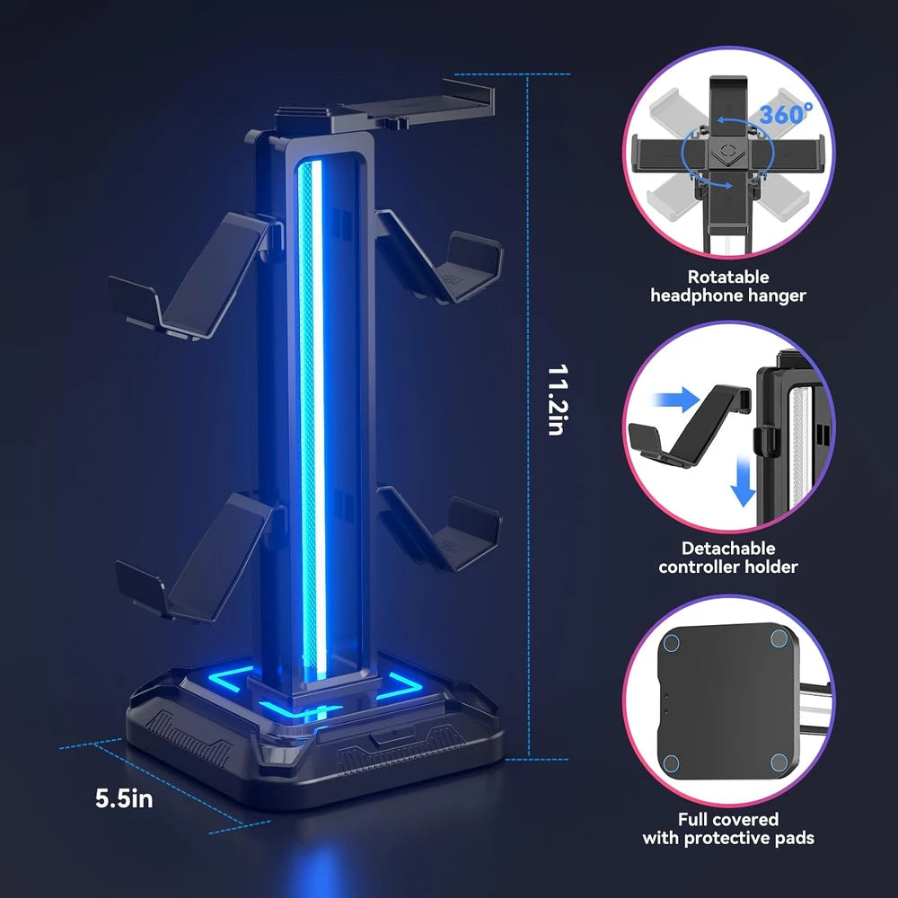 Soporte RGB para Auriculares