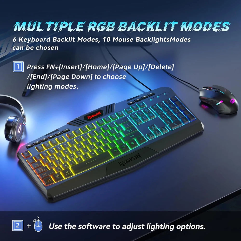 Teclado y Ratón Gaming