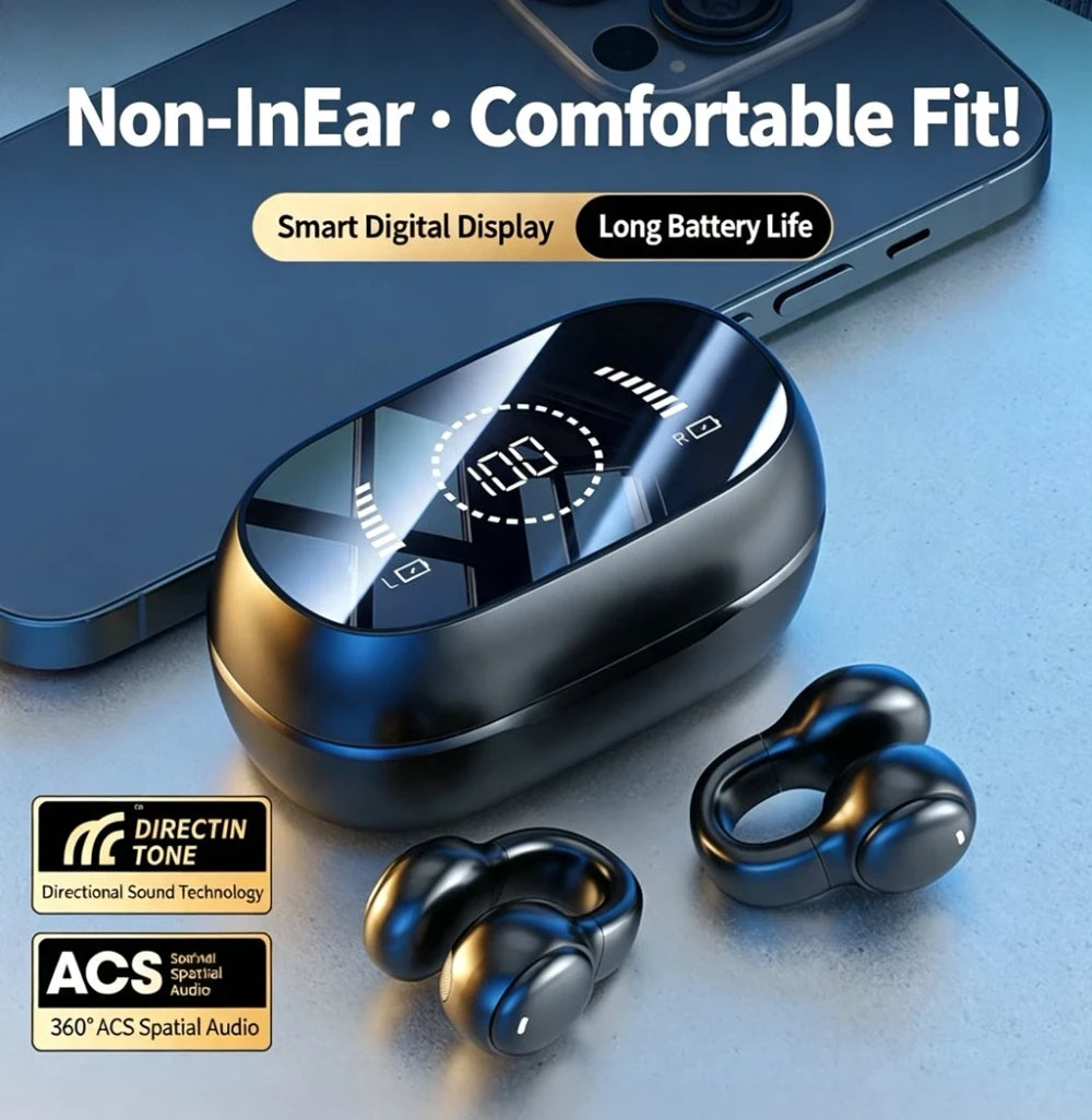 Auriculares Inalambricos Deportivos De Clip