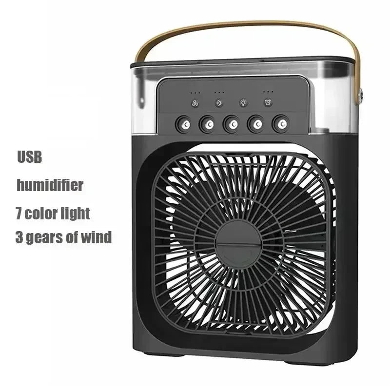 Miniventilador De Aire Acondicionado Portatil