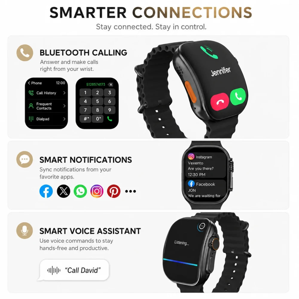 Laxasfit Reloj Inteligente Deportivo