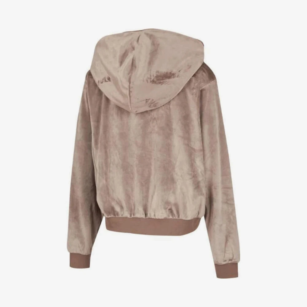 Chaqueta Informal de Terciopelo para Mujer