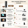 CERA+ Portable Self-Heating Espresso Machine