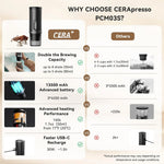 CERA+ Portable Self-Heating Espresso Machine
