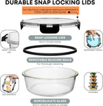 Razab Glass Food Storage Containers