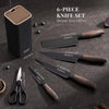Astercook 6-Piece Kitchen Knife Set