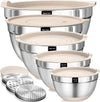 Umite Chef Stainless Steel Mixing Bowls with Lids
