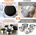 Non-Slip Stainless Steel Mixing Bowl Set