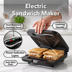 Ovente Electric Sandwich Maker