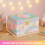 Giggle & Honey Musical Unicorn Jewelry Box