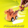 JOYIN Dinosaur Transport Truck with Pull Back Cars