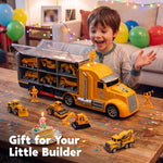 JOYIN Construction Truck Toy Set