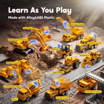 JOYIN Construction Truck Toy Set